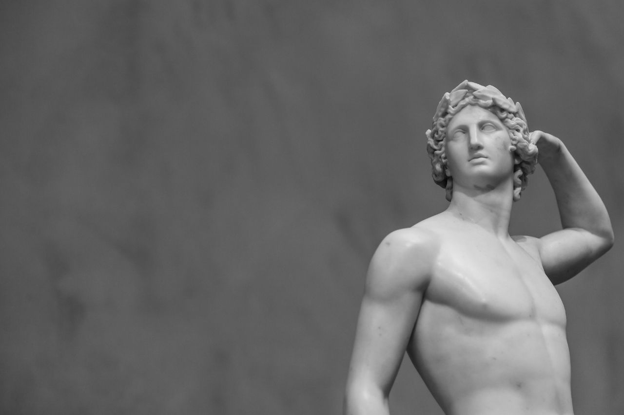 Apollo griechische Statue