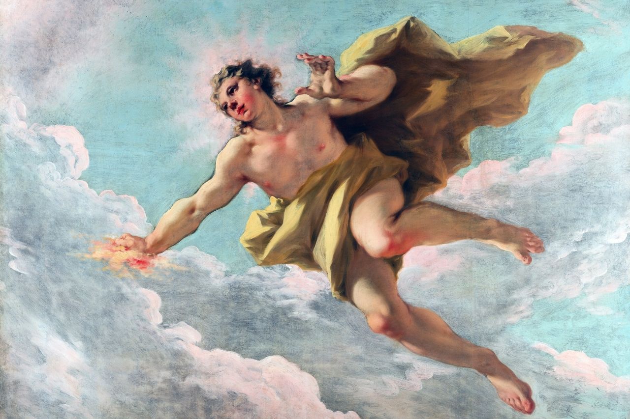 Apollo Öl auf Leinwand