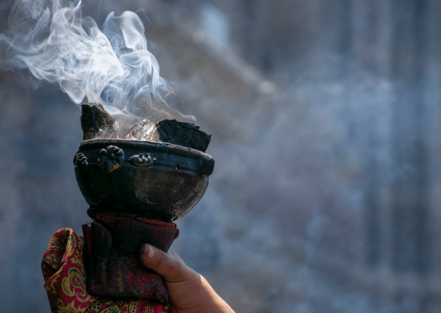 Aztekisches Tanzritual zu Ehren Mictlantecuhtlis