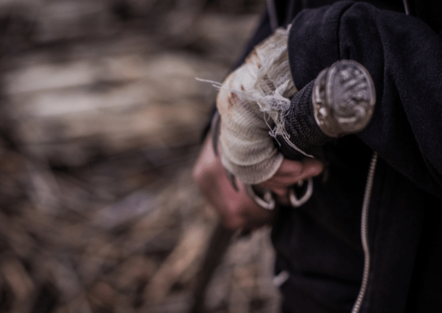 Schwert des keltischen Gottes Neit