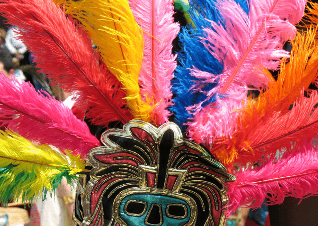 Zeremonie für Tezcatlipoca den rauchenden Spiegel