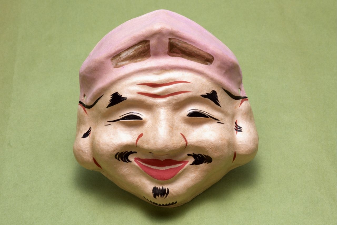 Ebisu der Gott des Wohlstands Figur