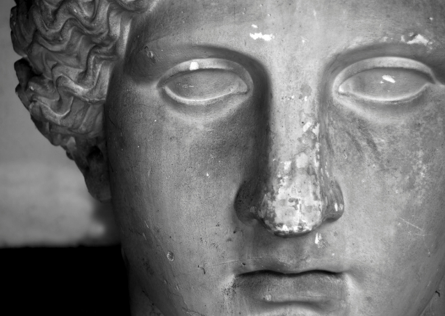 Antlitz der Juno, römische Königin der Götter