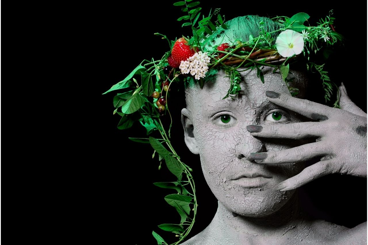 Gaia, die Muttergöttin oder griechische Göttin der Erde