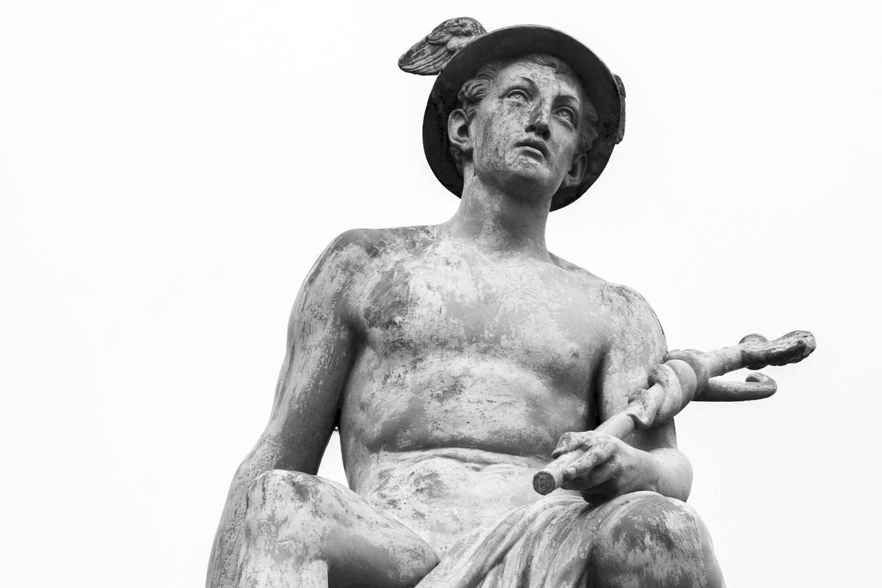 Mercur, der Gott des Handels