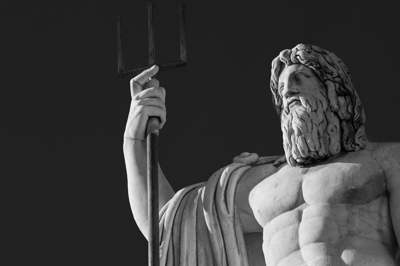 Neptun, Gott des Meeres