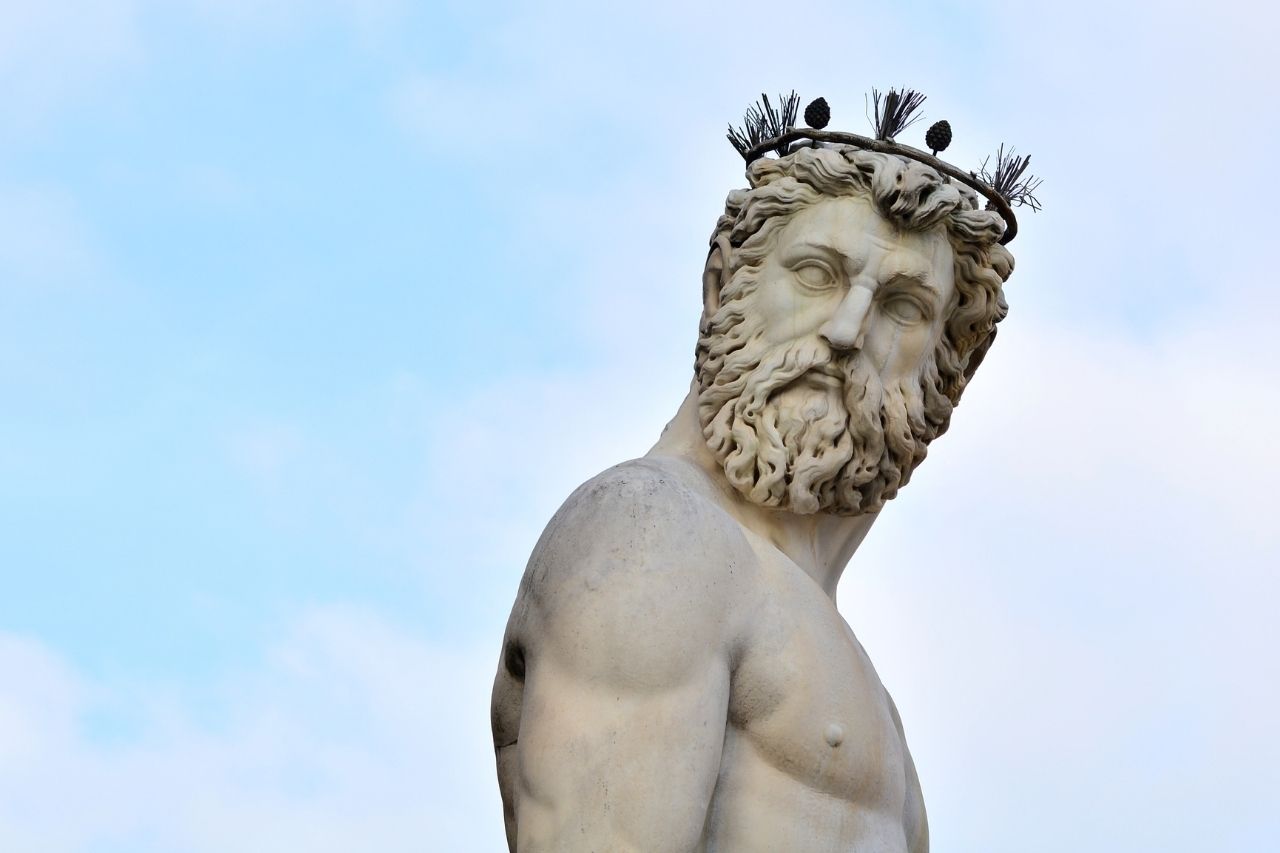 Griechische Poseidon-Statue