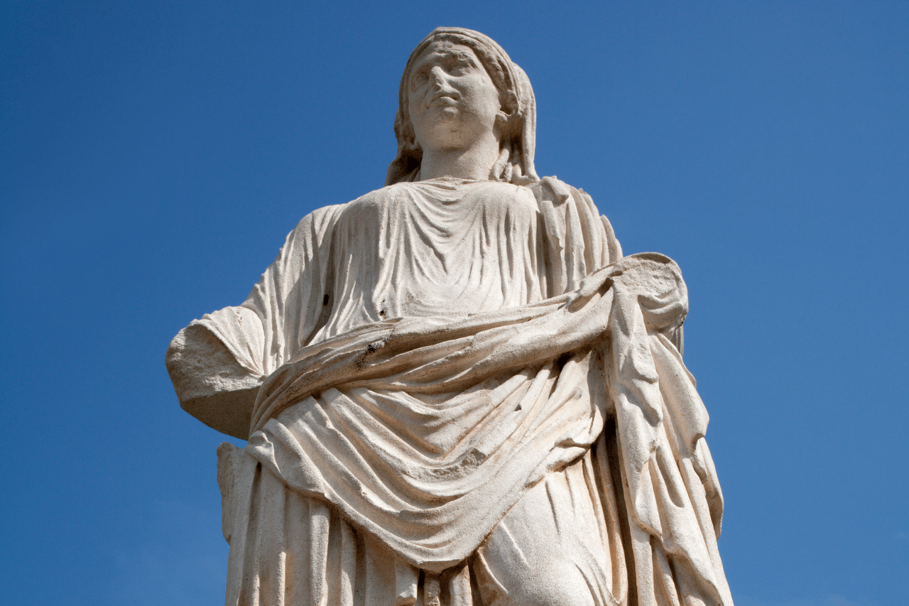 Römische Göttin des Herdfeuers und des Hauses, Vesta