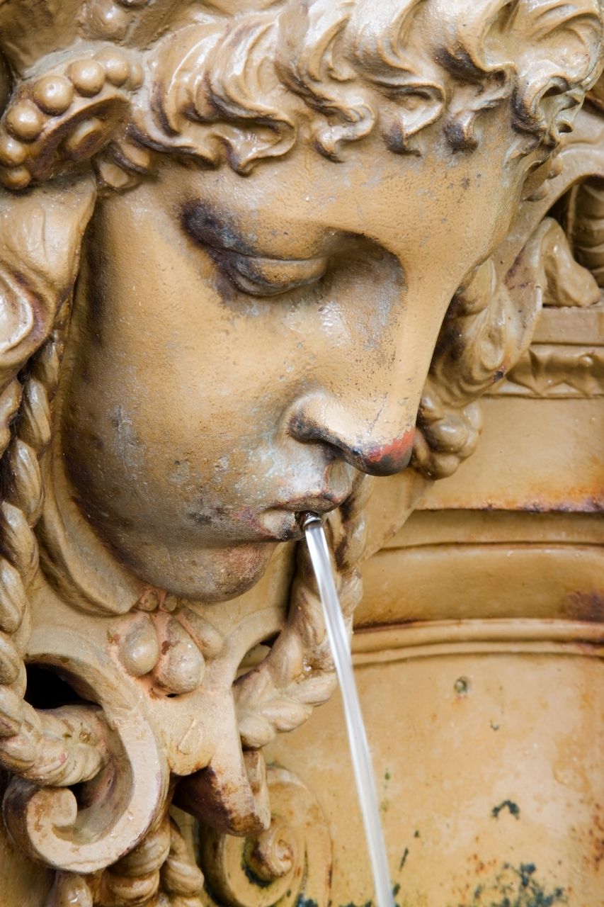 Statue der Göttin Tethys in Rio de Janeiro, Brasilien