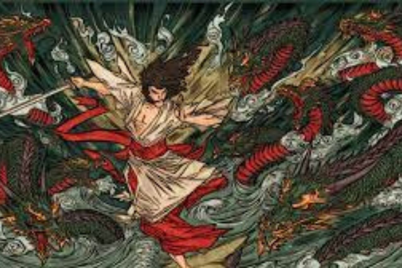 Susanoo japanischer Sturmgott