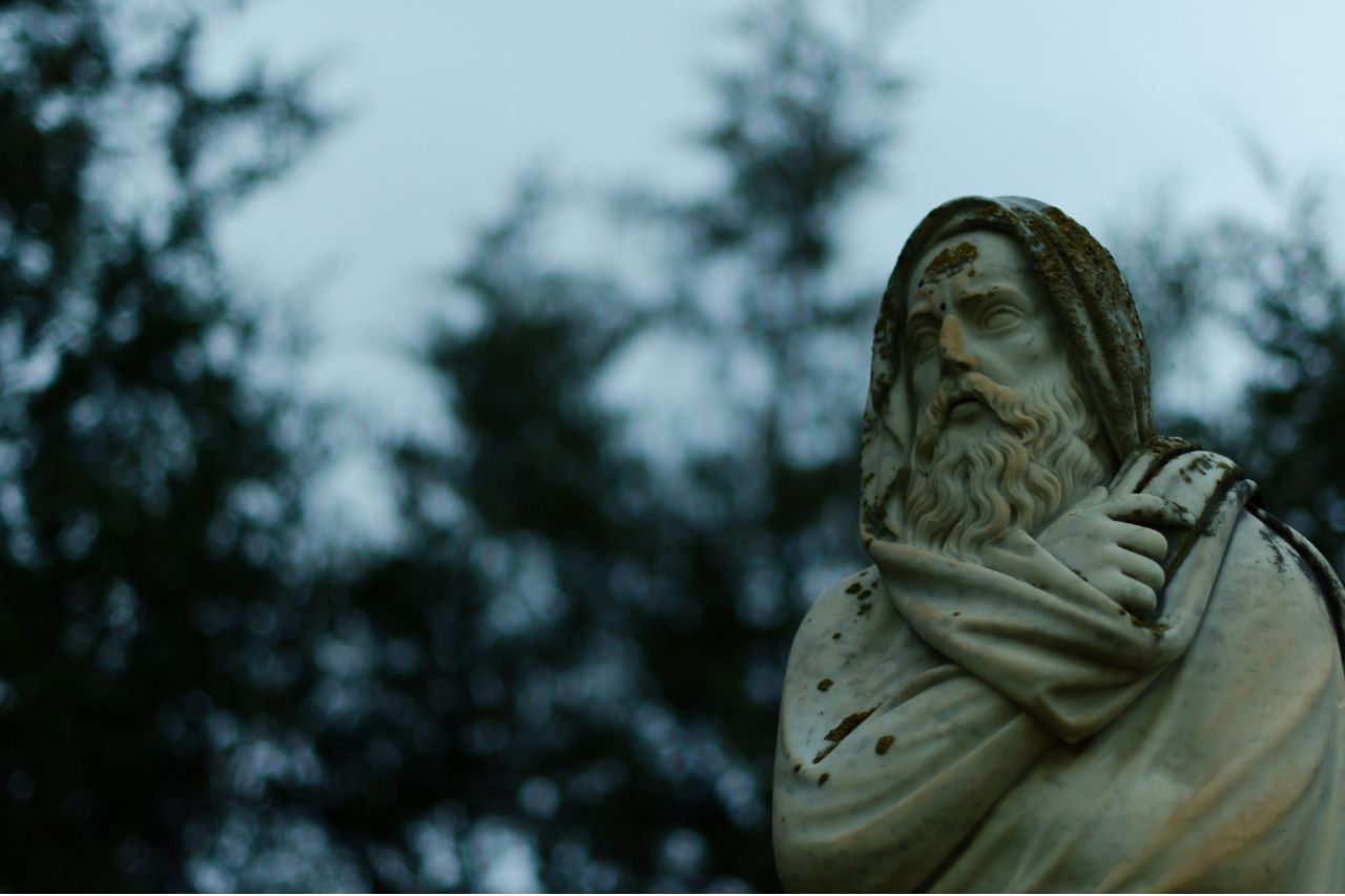 Uranus, der Titan und griechische Gott des Himmels, der Äther und der Luft