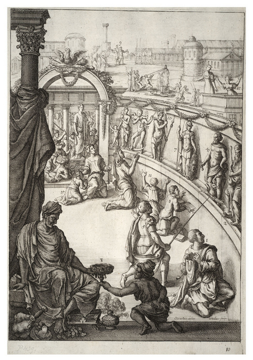 Illustration aus Juvenals Satire X – Die Eitelkeit der menschlichen Wünsche