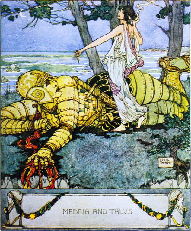 Medea und Talos