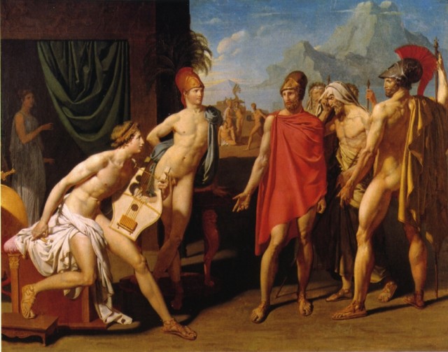 Die Gesandten des Agamemnon von Ingres