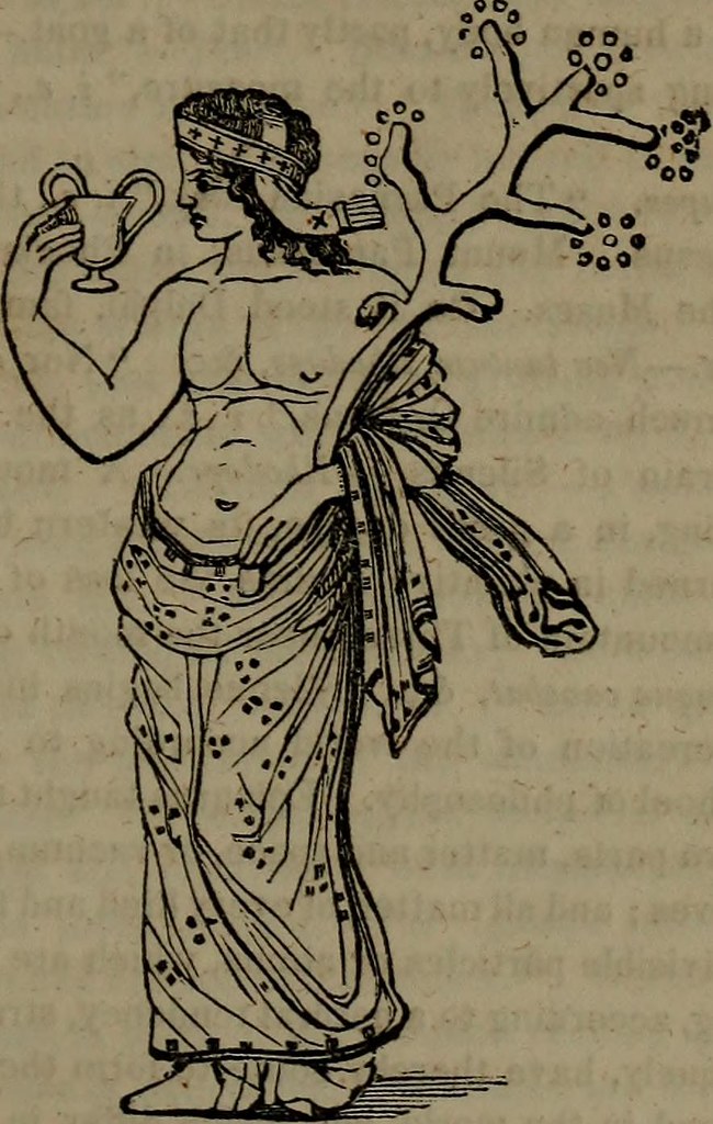 Pastorale Landschaft, die Themen der Georgica evoziert