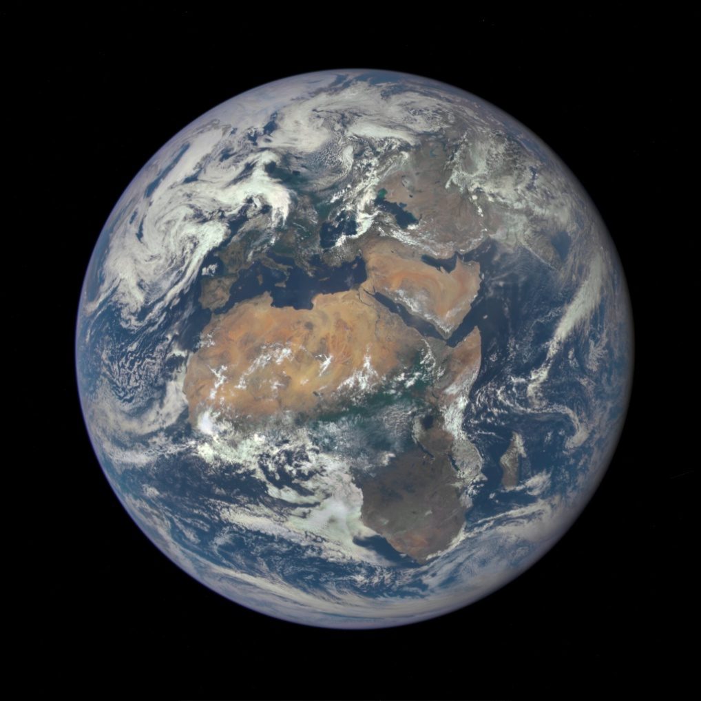 Satellitenansicht von Afrika, den Griechen als Libyen bekannt. NASAEarth, CC-BY 2.0