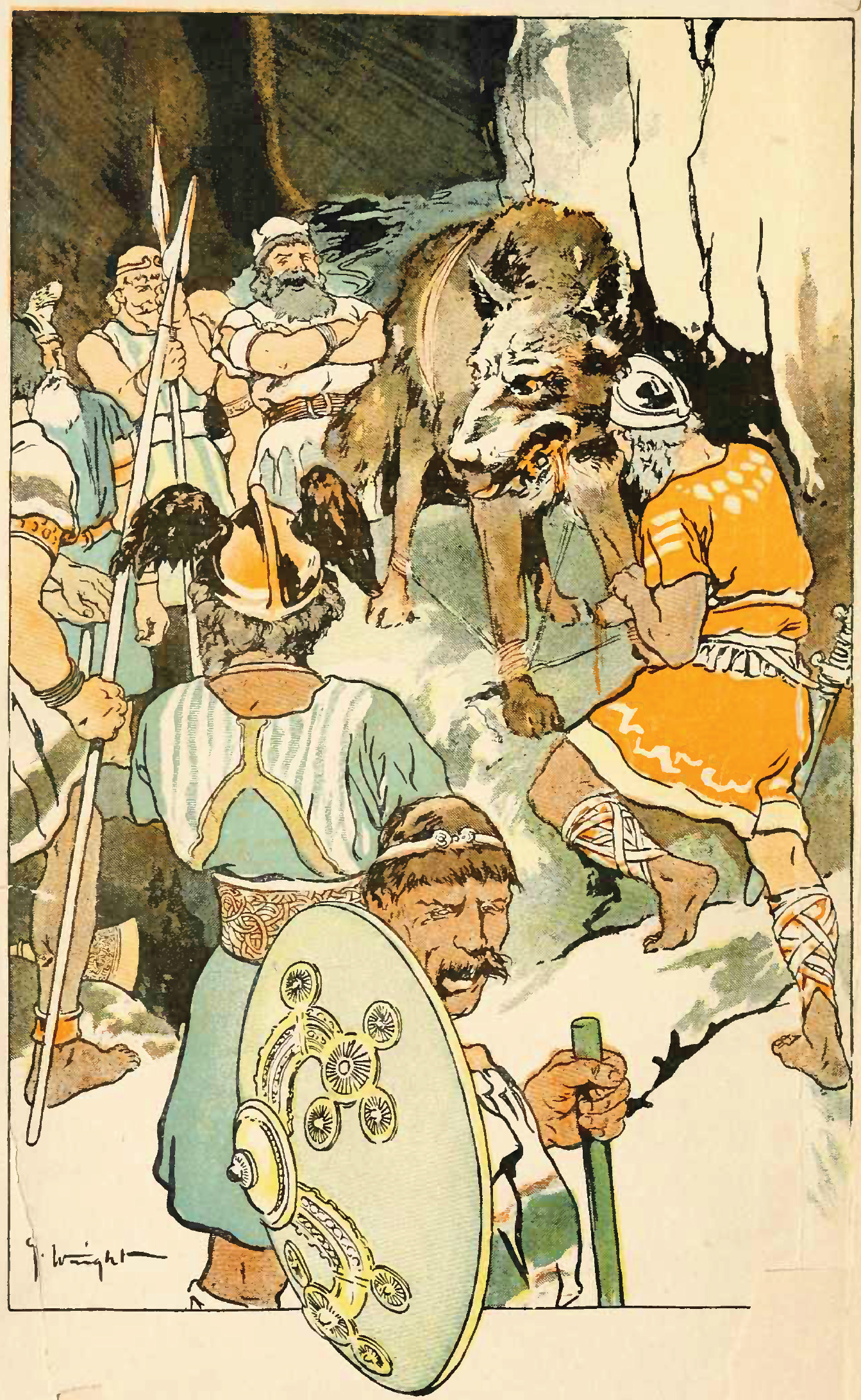 Böse Götter und Riesen aus der nordischen Mythologie