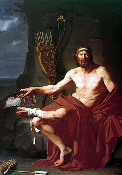 Philoctetes Greek hero painting