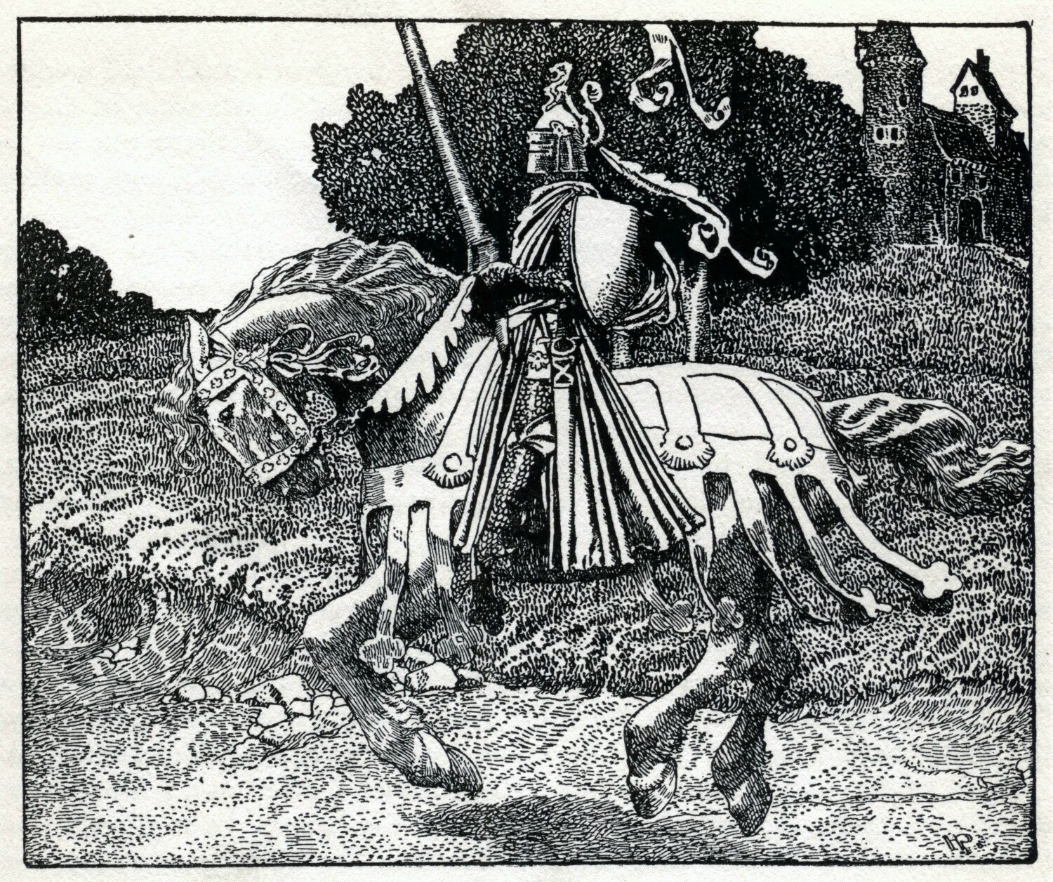 Arthur-Pyle Mounted Knight