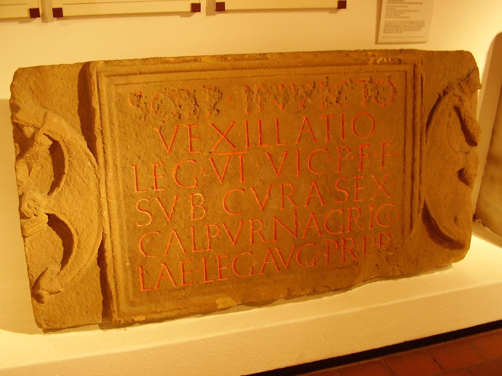 RIB 1137 – Sextus Calpurnius Agricola – VI Victrix