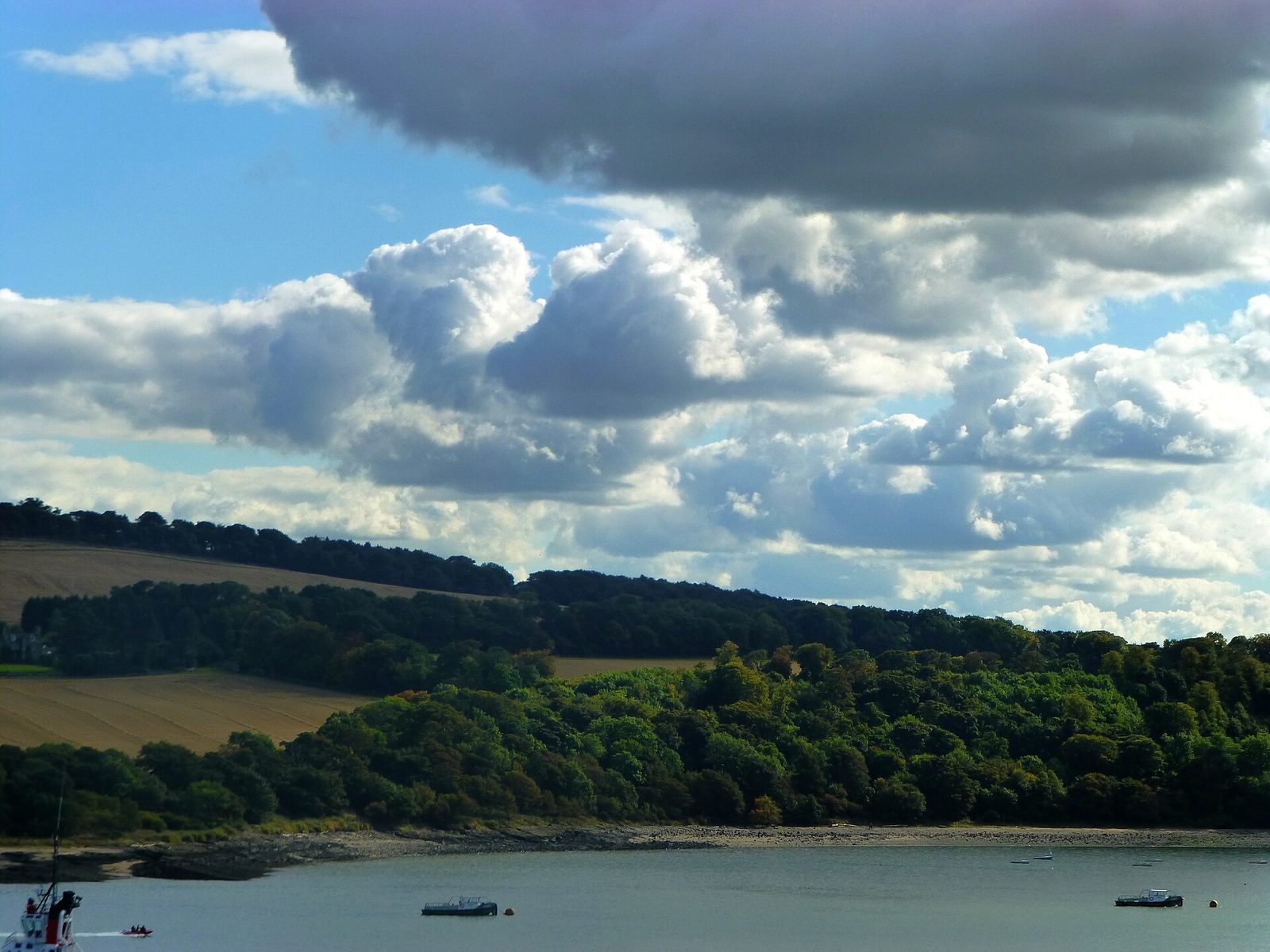 Schottland – Ufer – Firth of Forth – Dalmeny