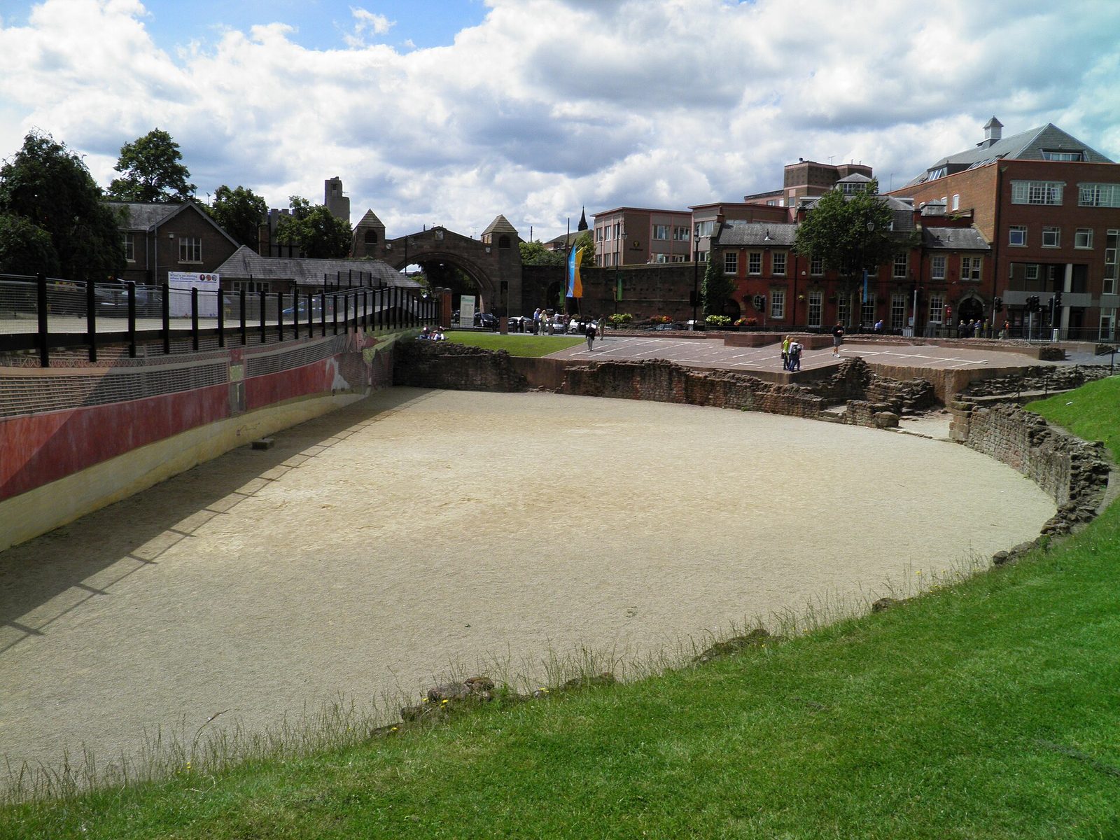 Das römische Amphitheater, Deva Victrix (Chester, Großbritannien)