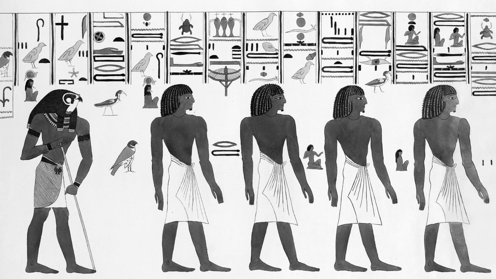 Interaktion mit ägyptischen Göttern