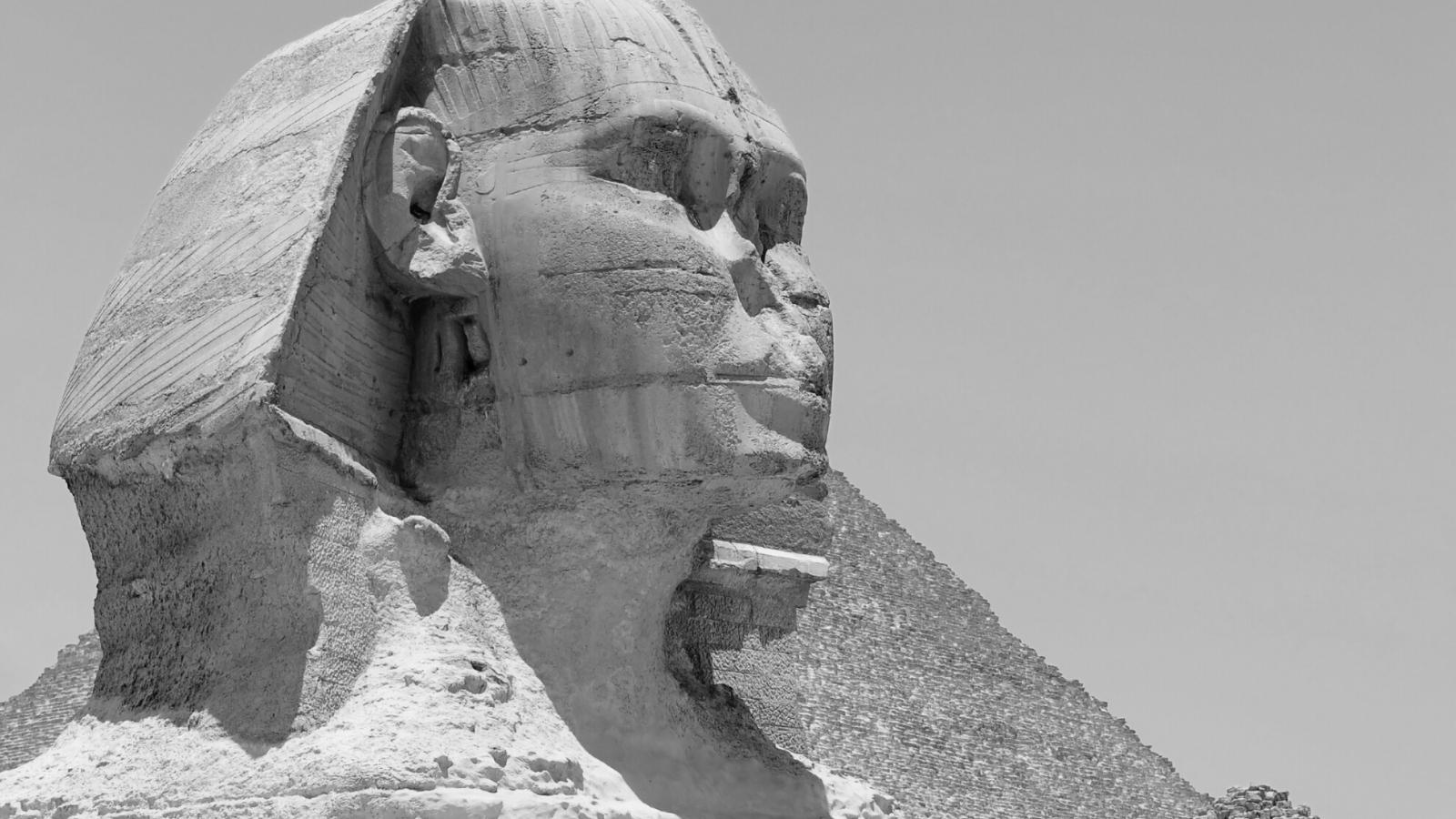 Egyptian Sphinx statue