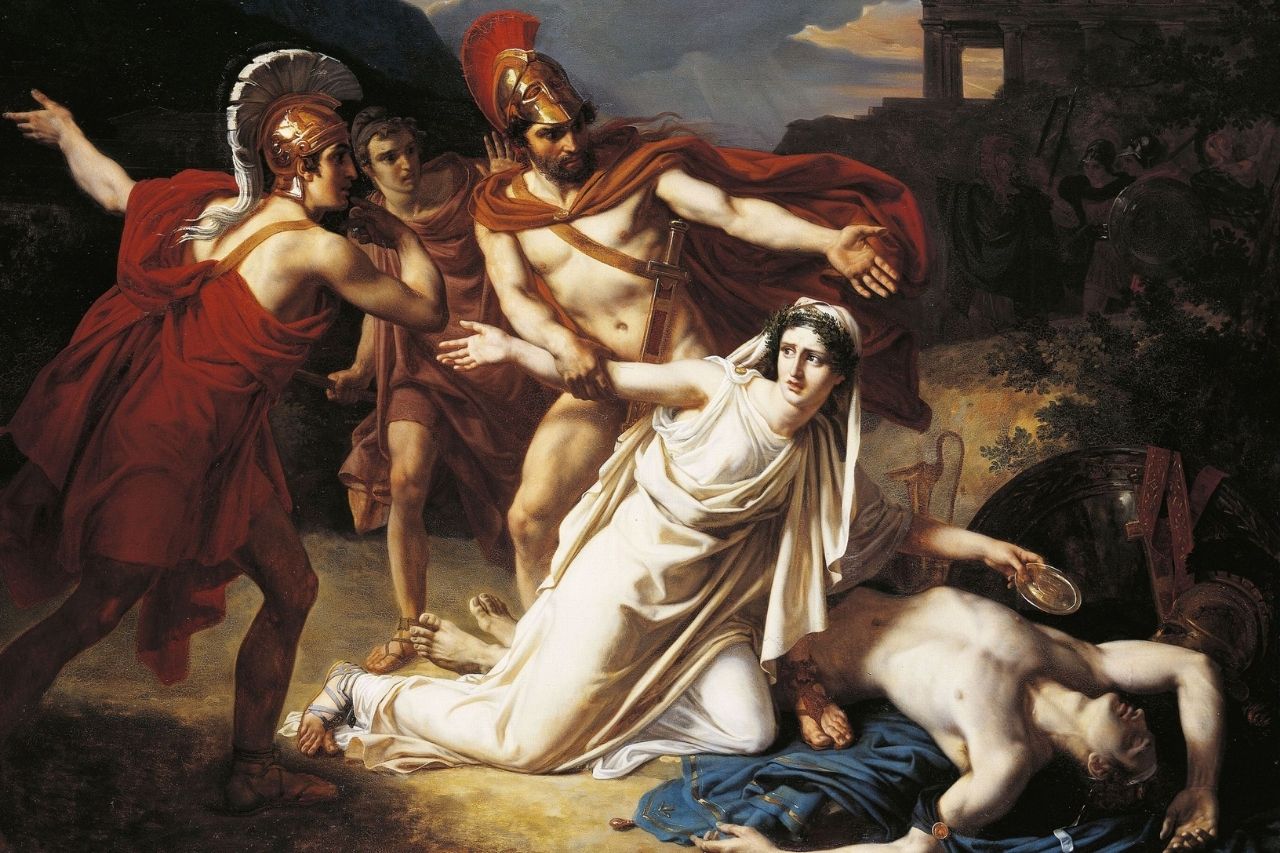 Examples of catharsis in Antigone