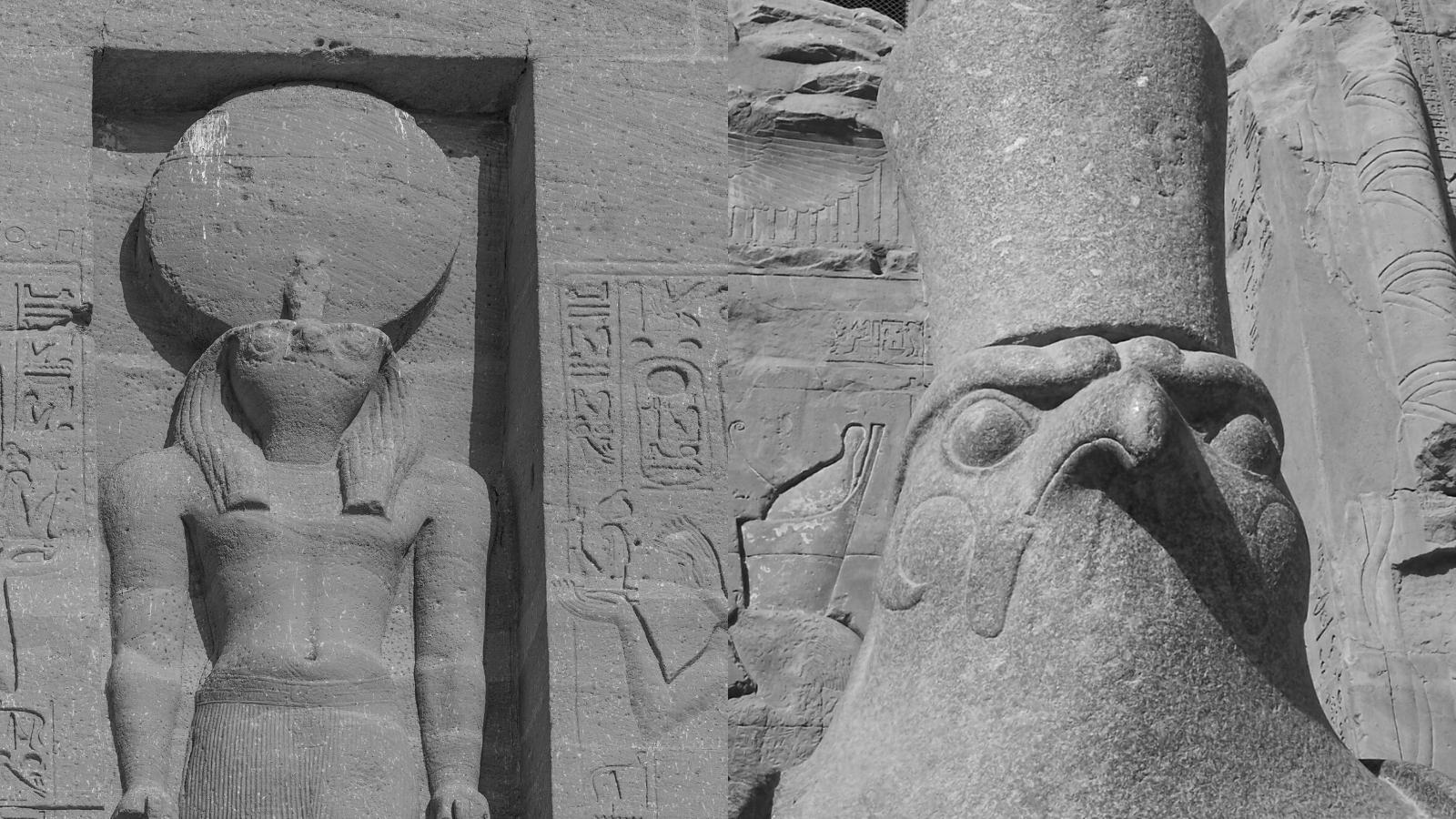 Gott Horus vs Gott Ra