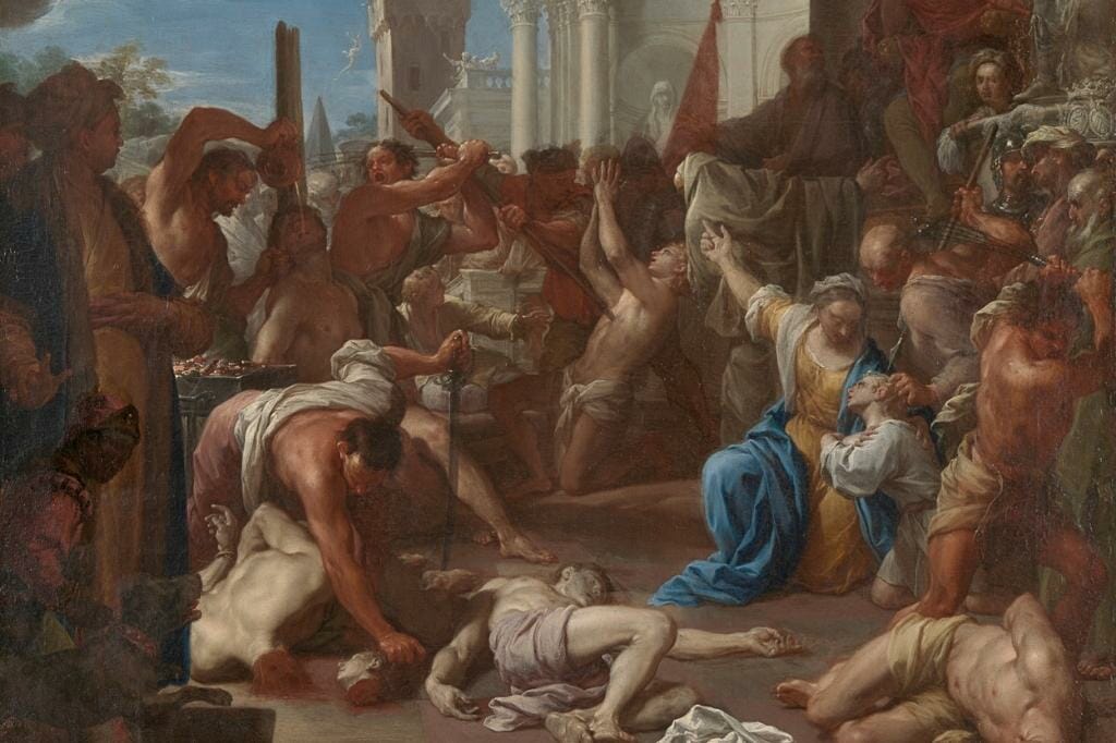 The funeral and burial ceremony of Hector