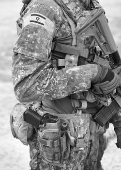 Israeli troop soldier