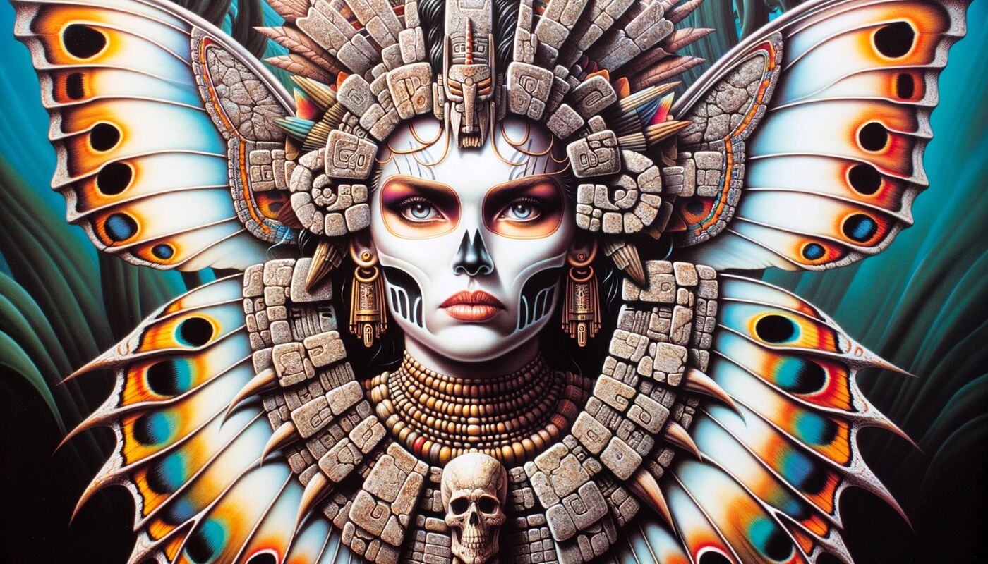 Itzpapalotl - Schmetterlingsgöttin: Die gefallene Göttin der aztekischen Mythologie