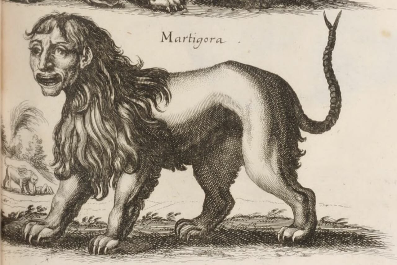 Manticore vs Chimära: Die zwei Hybridwesen der antiken Mythologien
