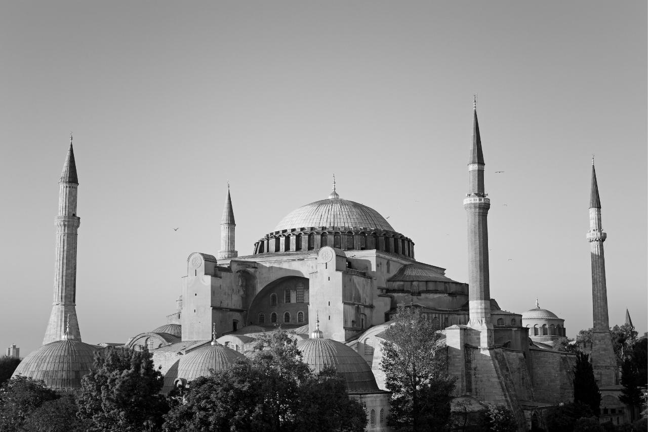 Mehmed III tomb at the Hagia Sophia