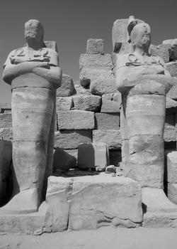 Monuments at Karnak Temple in Thebes
