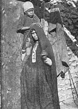 Mother and son in Ottoman Empire