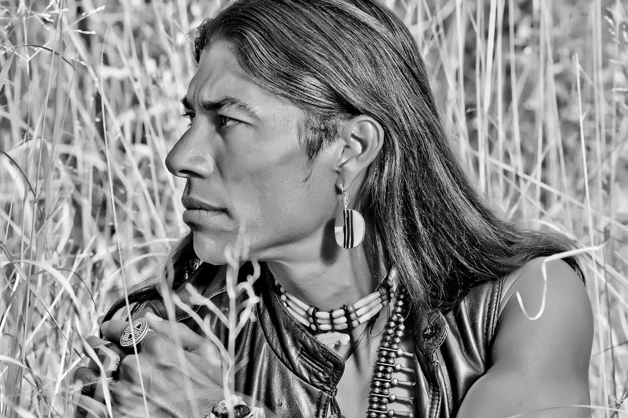 Native American beards grow