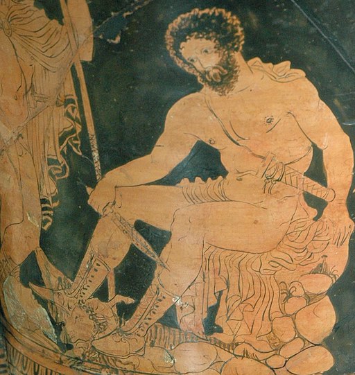 Map of the wanderings of Odysseus