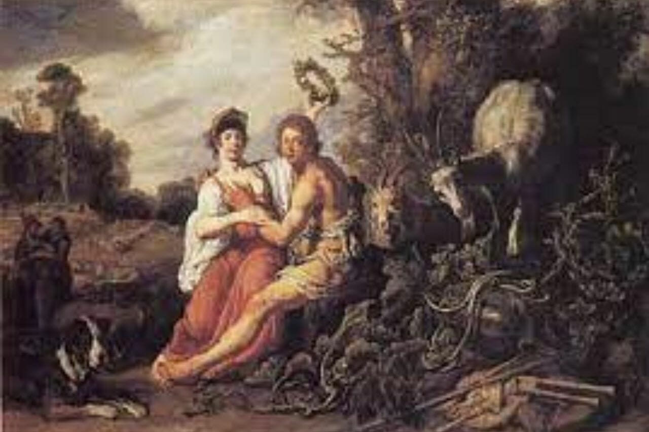 Oeno, the Greek goddess