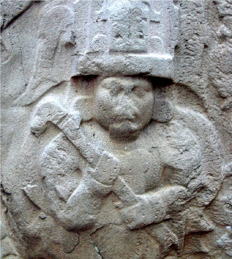 Olmekischer Häuptling oder König, von der archäologischen Stätte La Venta