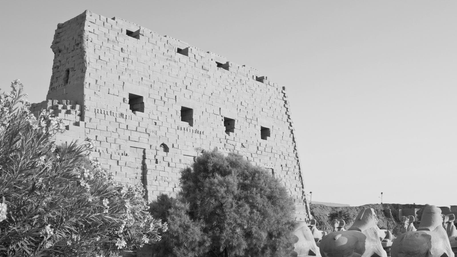 Pylon of the Karnak temple