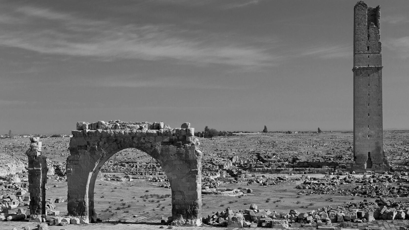 Überreste in Obermesopotamien