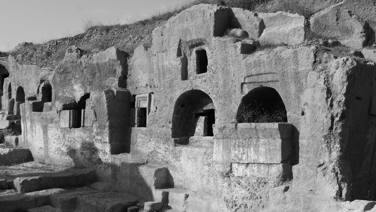 Remains of ancient city in Mesopotamia