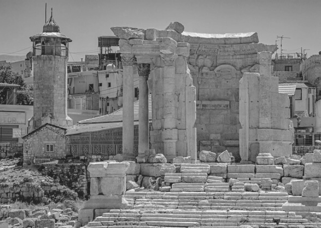 Ruins of ancient Lebanese people communities