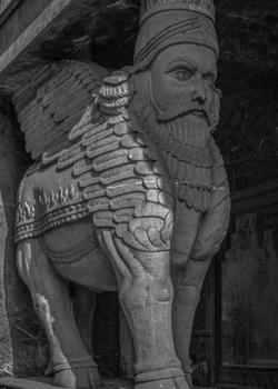 Sculpture of Lamassu