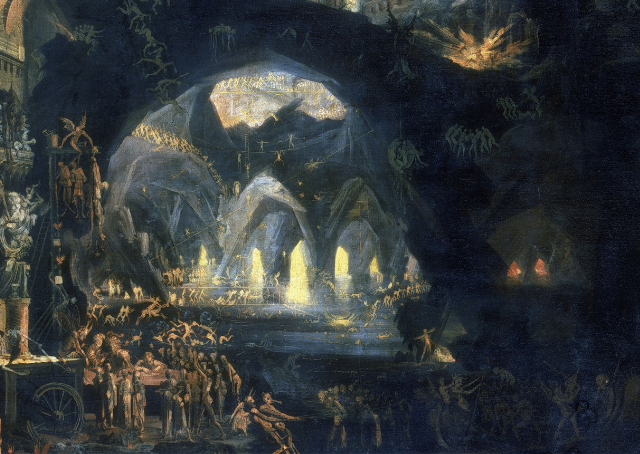 Odysseus journey to the Underworld in the Odyssey