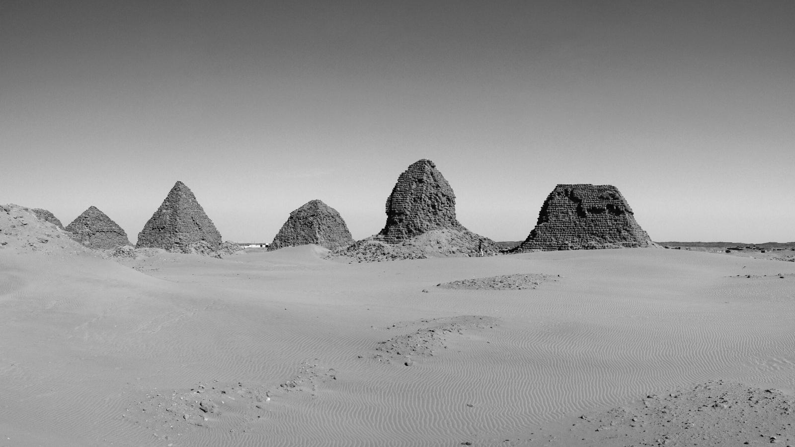 Taharqa pyramid in Nuri