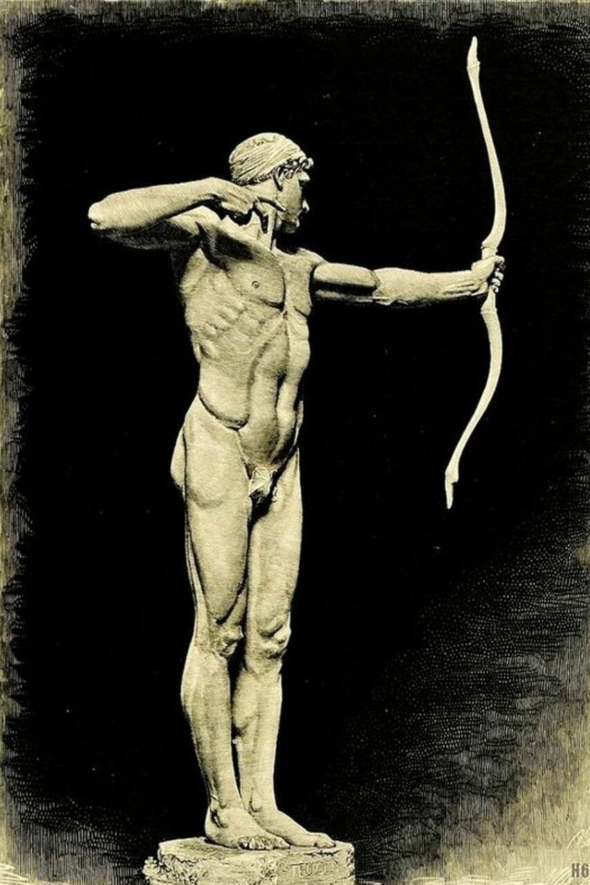 Teucer the warrior - the Greek hero with his bow in mythology