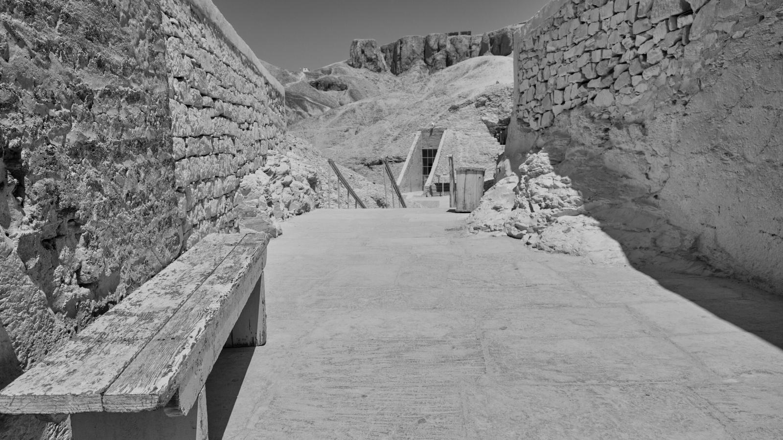 The pharaoh Ramesses IV's tomb